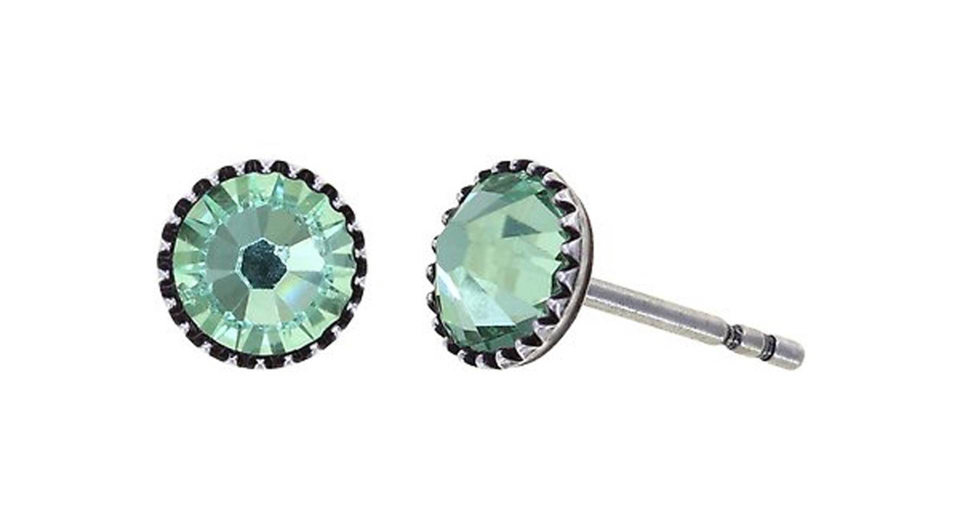 konplott - Ohrstecker - Black Jack grün von konplott