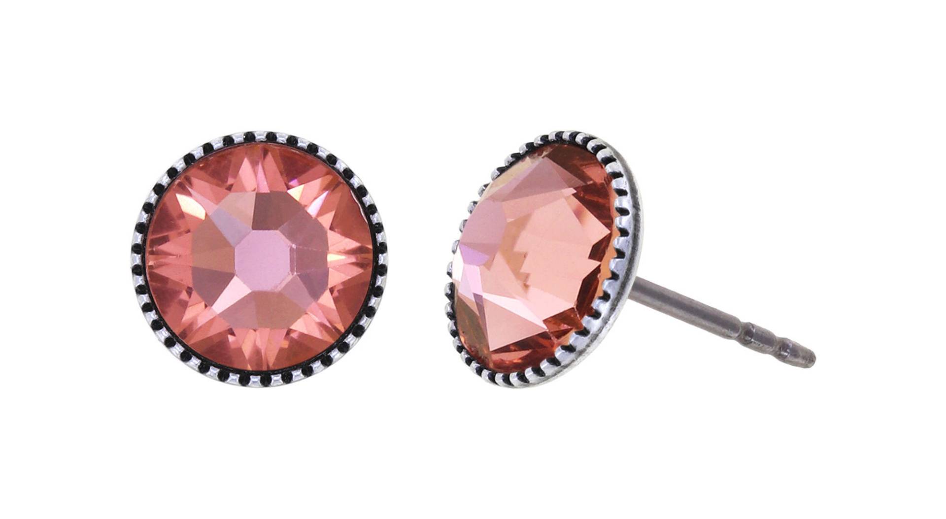 konplott - Ohrstecker - Black Jack rot von konplott