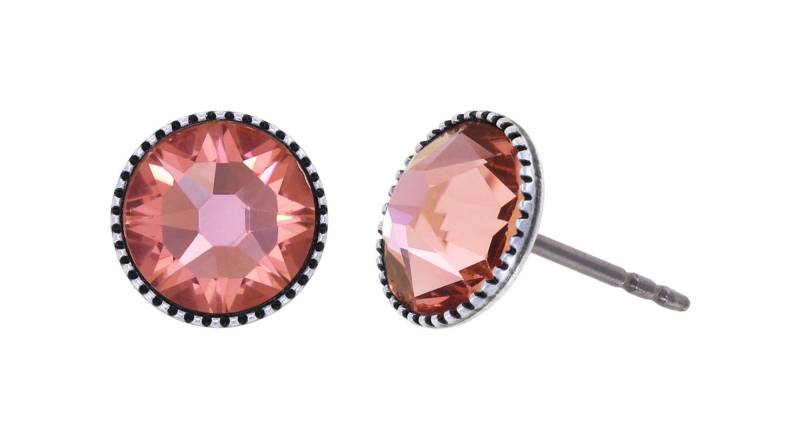 konplott - Ohrstecker - Black Jack rot von konplott