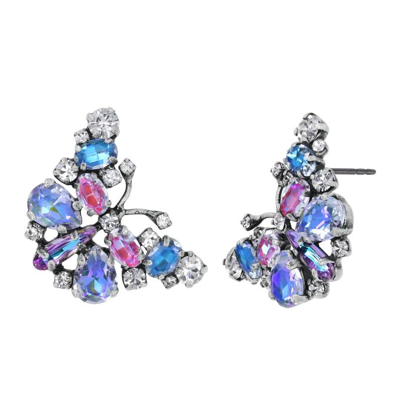 konplott - Ohrstecker - Butterfly Dance blau von konplott