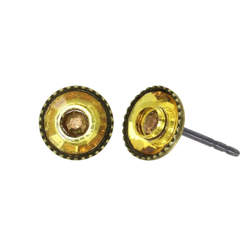 konplott - Ohrstecker - Donutissima gelb von konplott