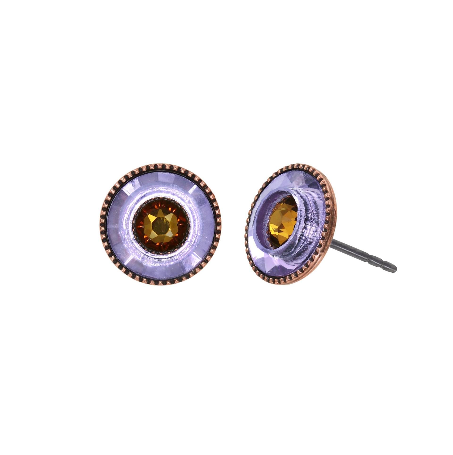 konplott - Ohrstecker - Donutissima violet von konplott