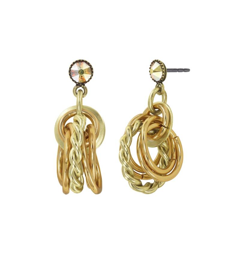 konplott - Ohrstecker - Kaleidotropical gold von konplott