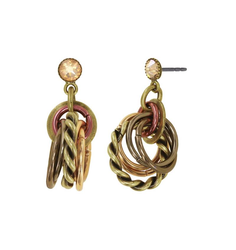 konplott - Ohrstecker - Kaleidotropical gold von konplott