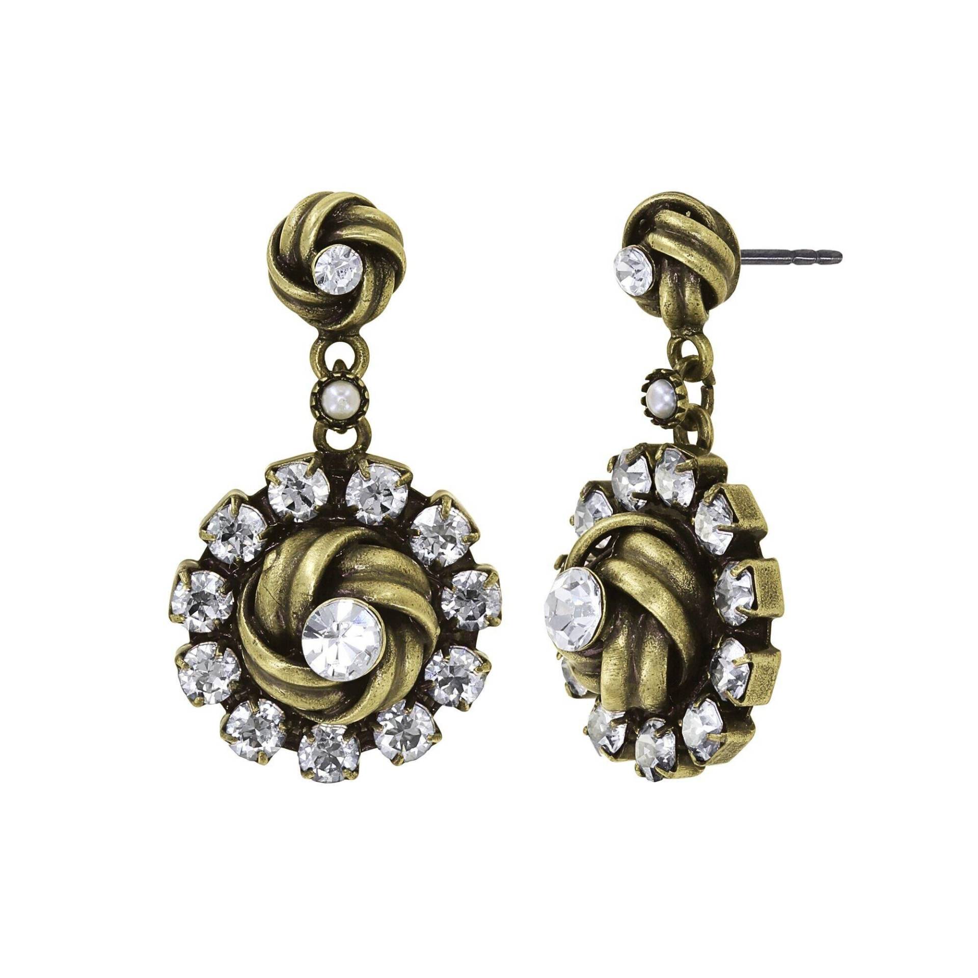 konplott - Ohrstecker - La Comtesse II braun von konplott