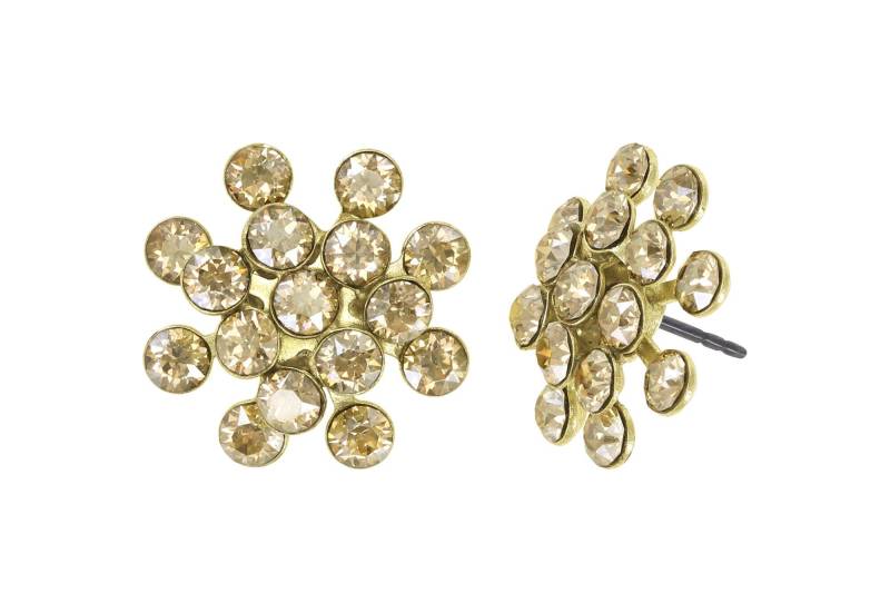 konplott - Ohrstecker - Magic Fireball Mini beige/gold von konplott