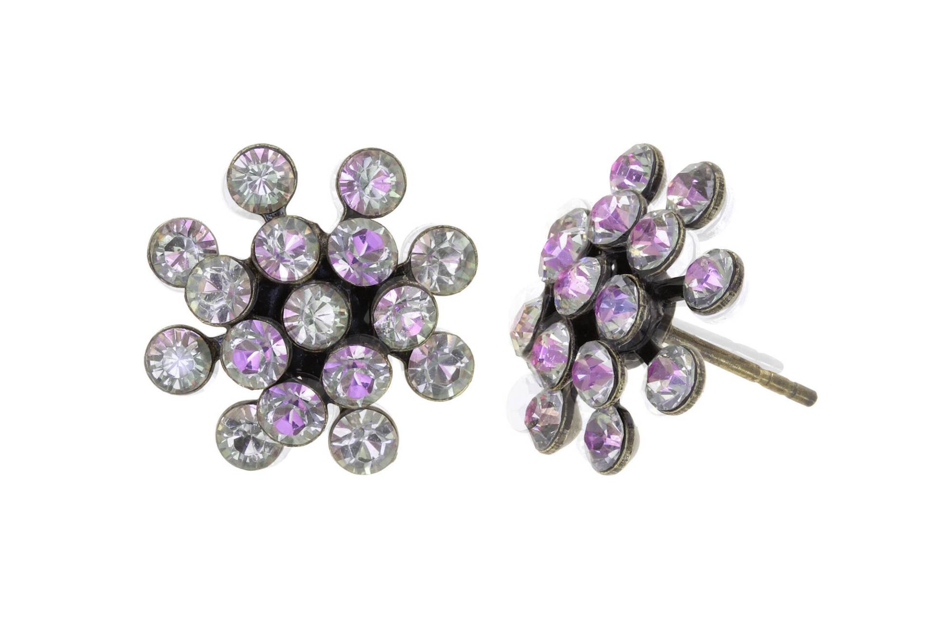 konplott - Ohrstecker - Magic Fireball Mini weiß/pink - Gr. - OS von konplott