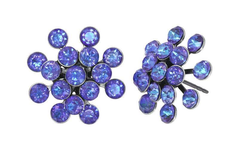 konplott - Ohrstecker - Magic Fireball blau/silver von konplott