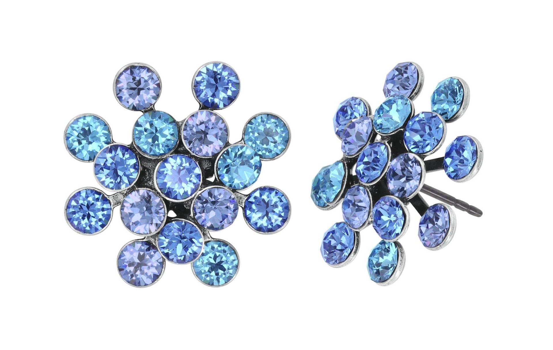 konplott - Ohrstecker - Magic Fireball blau/silver von konplott