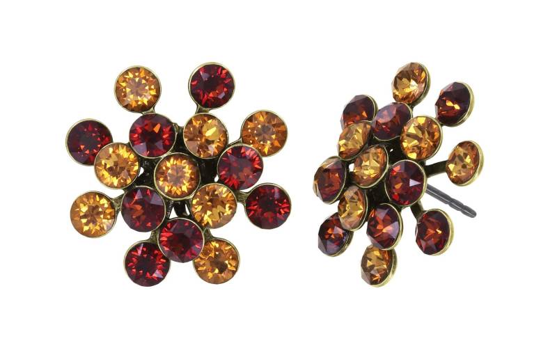 konplott - Ohrstecker - Magic Fireball braun von konplott