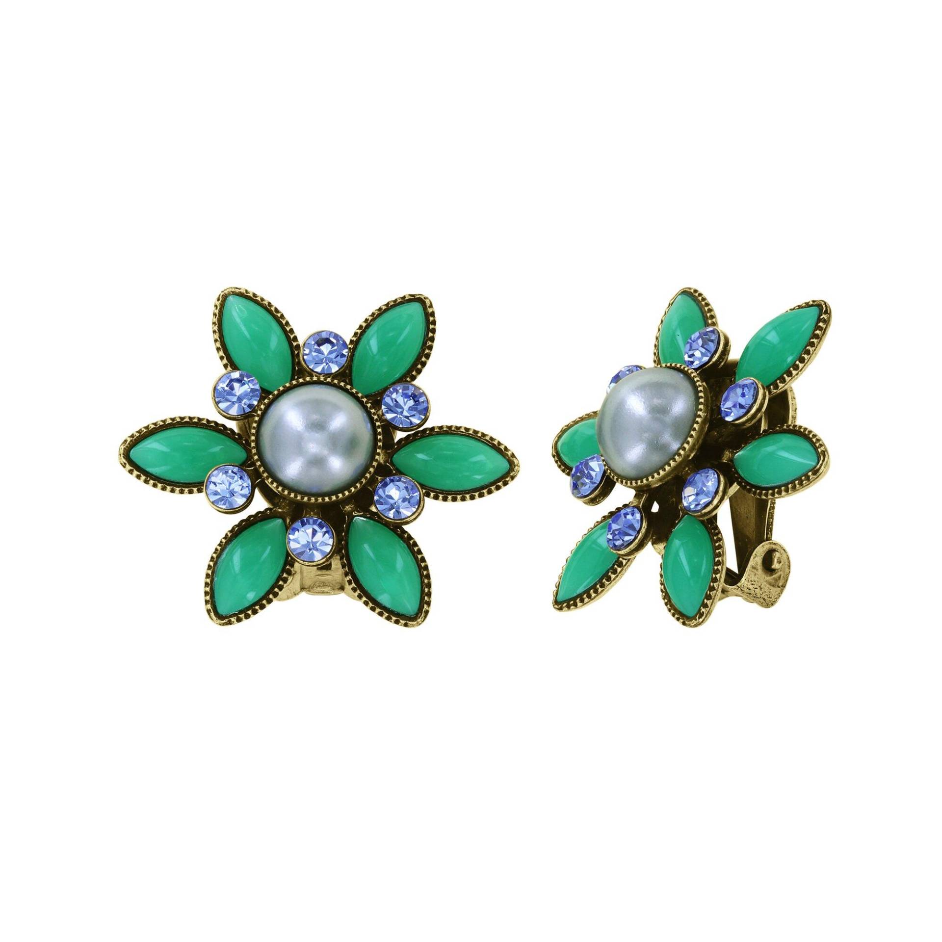 konplott - Ohrstecker - Margarita grün von konplott