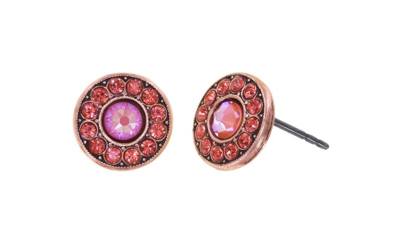 konplott - Ohrstecker - Spell On You rot/pink von konplott