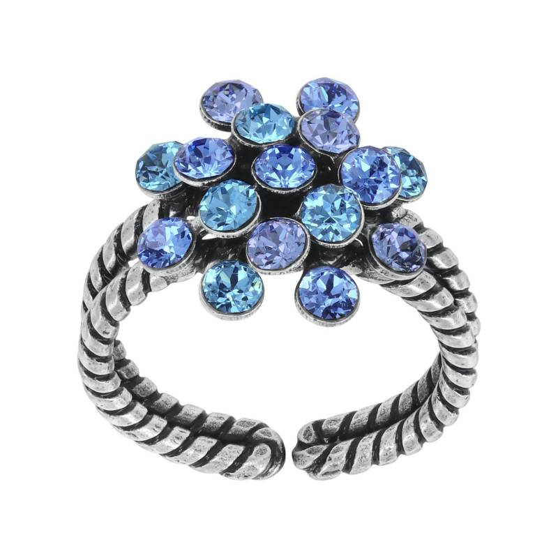 konplott - Ring - Magic Fireball blau/silver von konplott