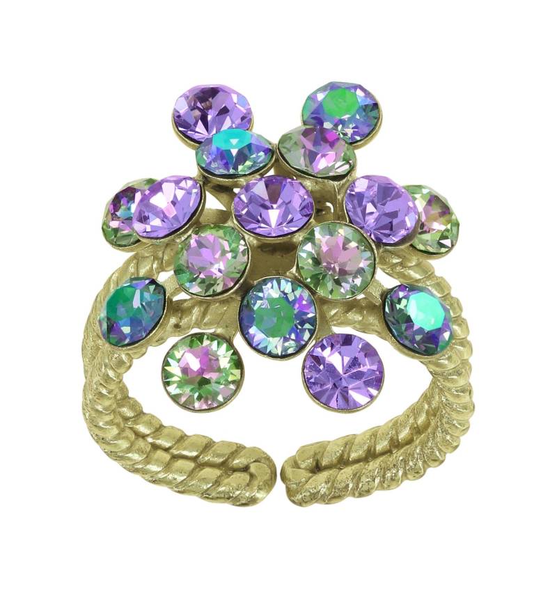 konplott - Ring - Magic Fireball grün/lila von konplott