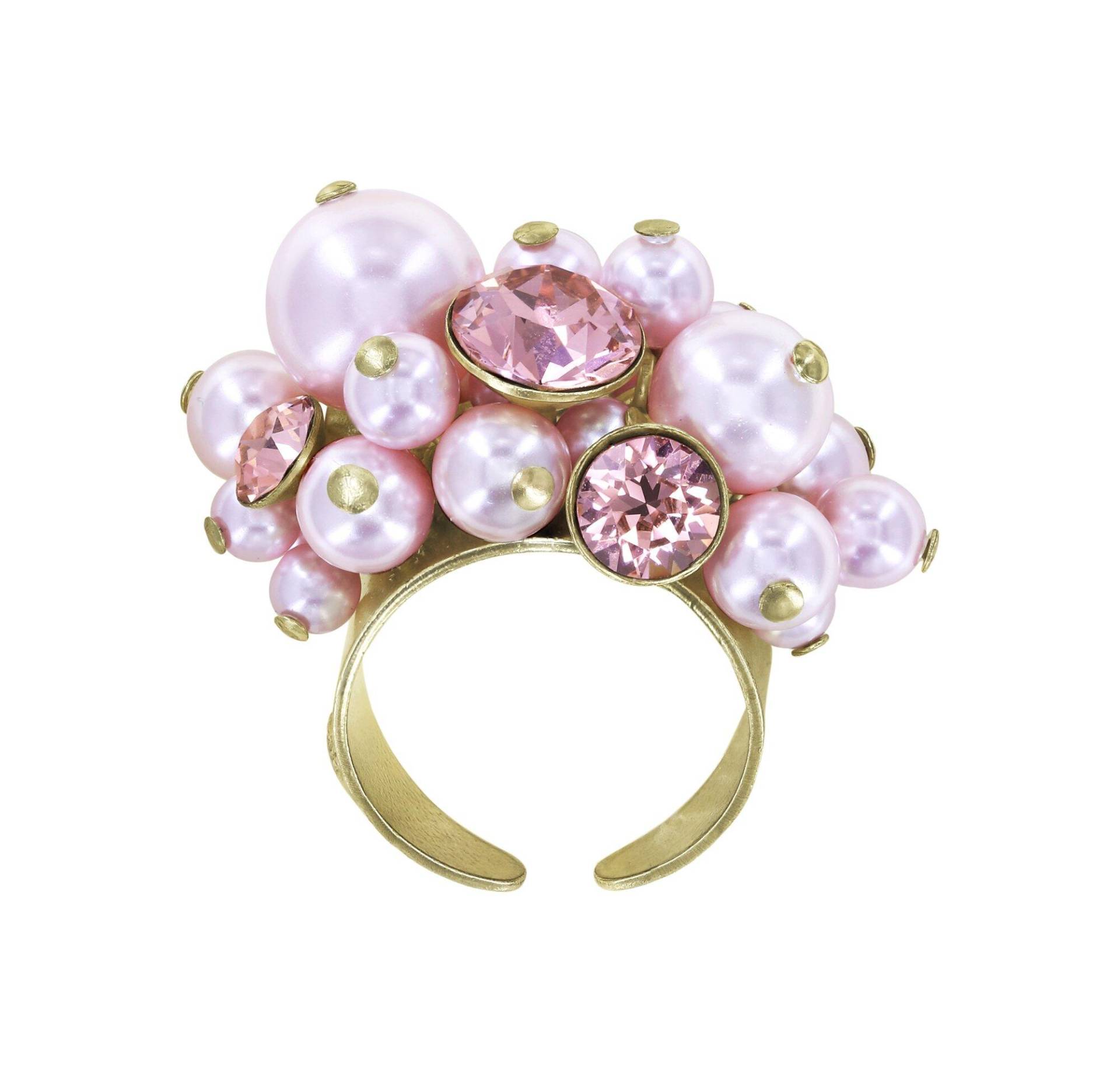 konplott - Ring - Pearl Shadow pink von konplott