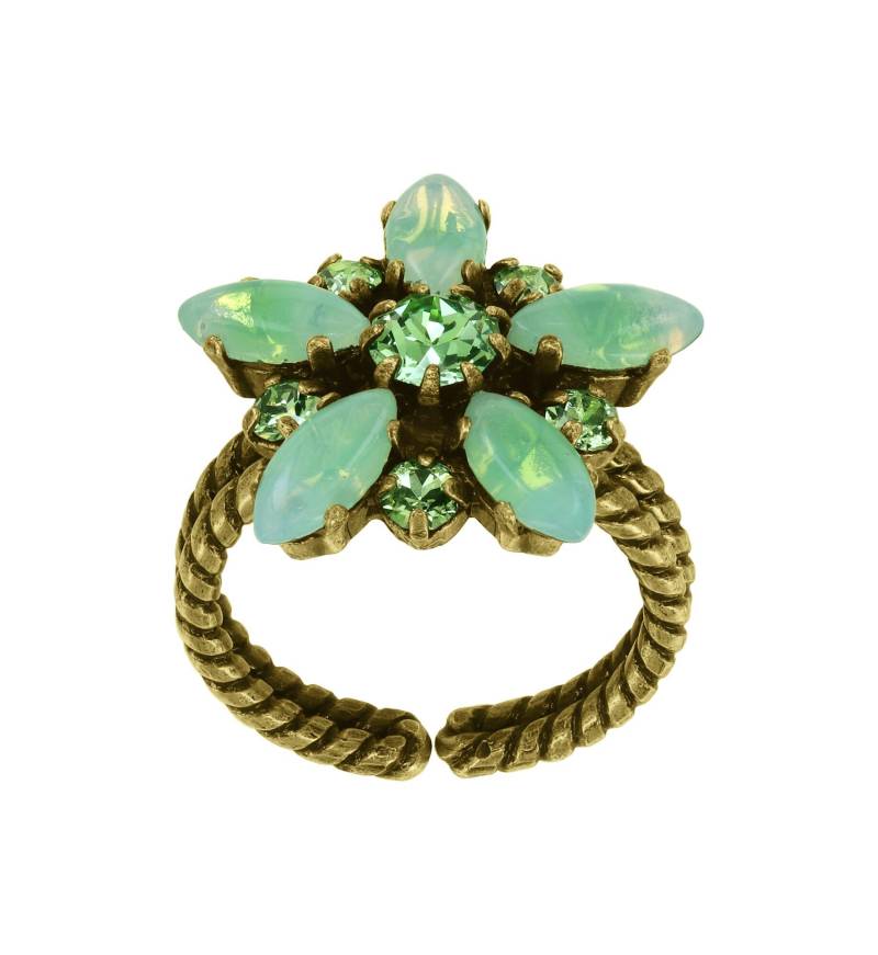 konplott - Ring - Sabrina Vintage grün von konplott