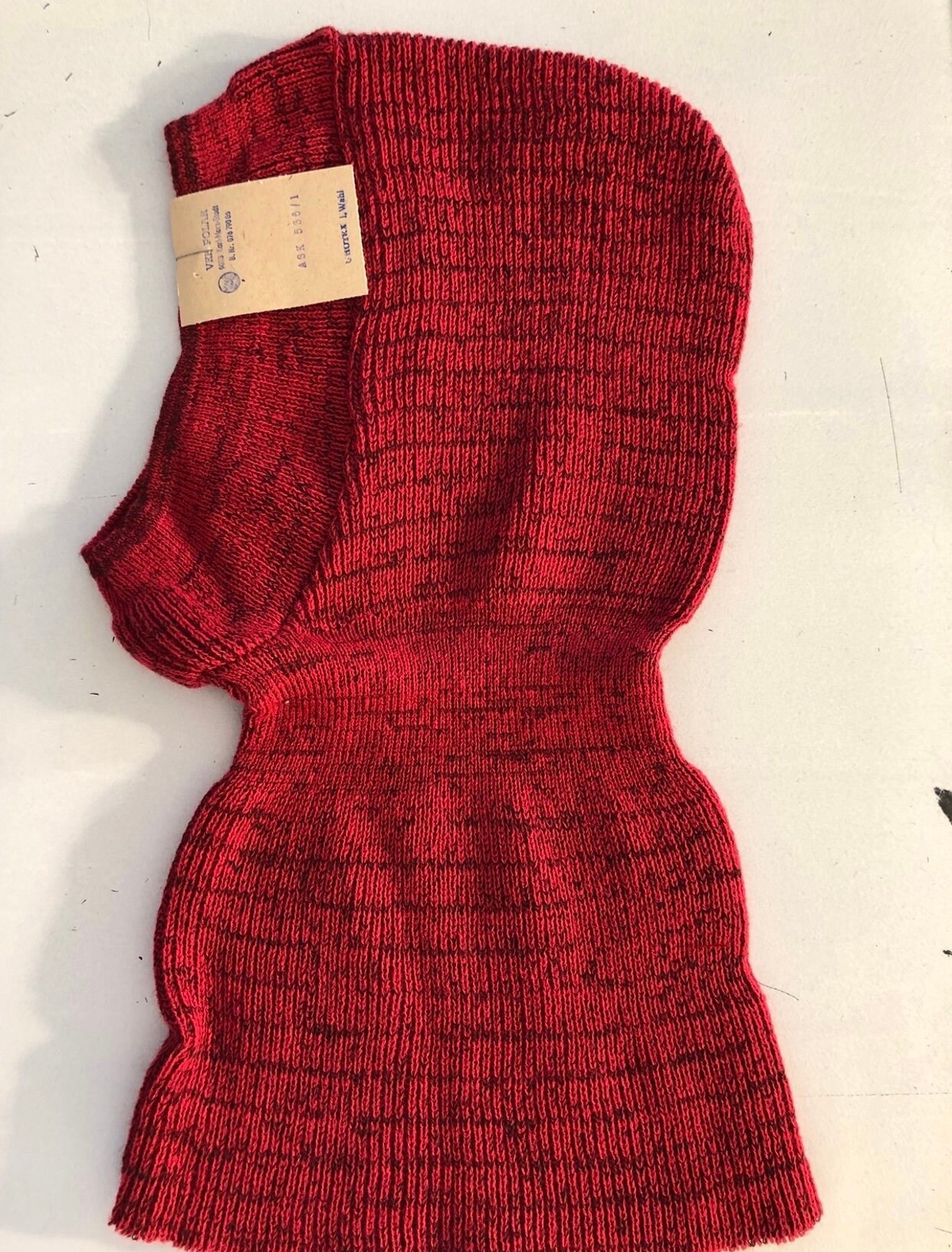 Vintage Balaclava Ddr Deadstock. Nie Benutzt. Woll-Mix von konsumi64