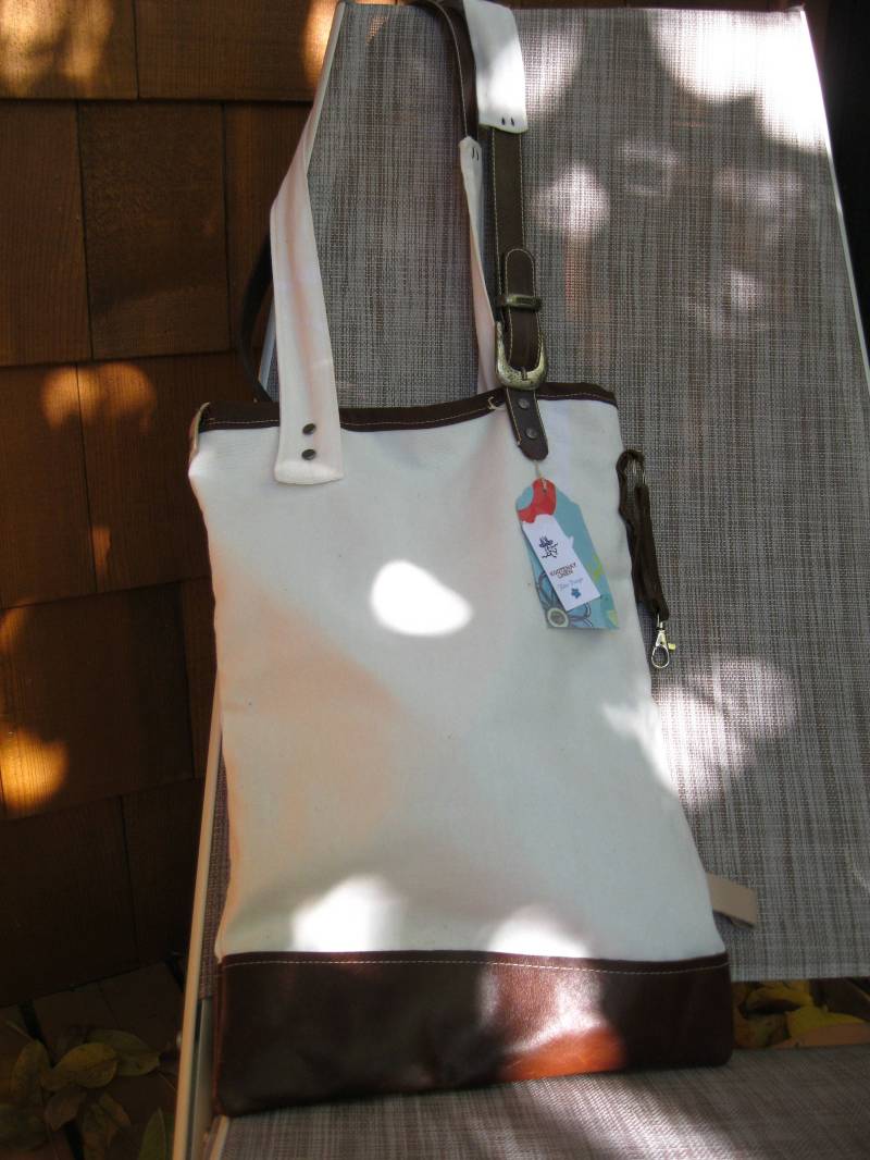 "Weiße Leinen & Leder Handtasche "Jasmine Nights"/Upcycled Handtasche/Boho Handtasche." "Weiße Leinen & Leder Handtasche "Jasmine Nights"/Upcycled Handtasche/Boho Handtasche." von kootenayfarmhouse