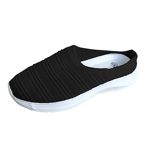 koperras S Schuhe Damen 39 vielseitig, modisch und neu, große Damenschuhe, modische Schuhe Damen Schuhe Elegant Sneaker (Black, 38) von koperras