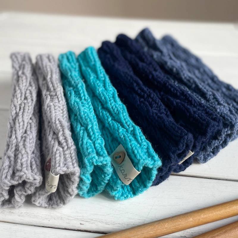 stulpen Türkis Größe 50-74 Babystulpen 0-12 Monate Wolle Handgestrickt Baby Wadenwärmer Herbst Winter Schuhe Blau Geschenk Für Eltern von kornblumeManufaktur