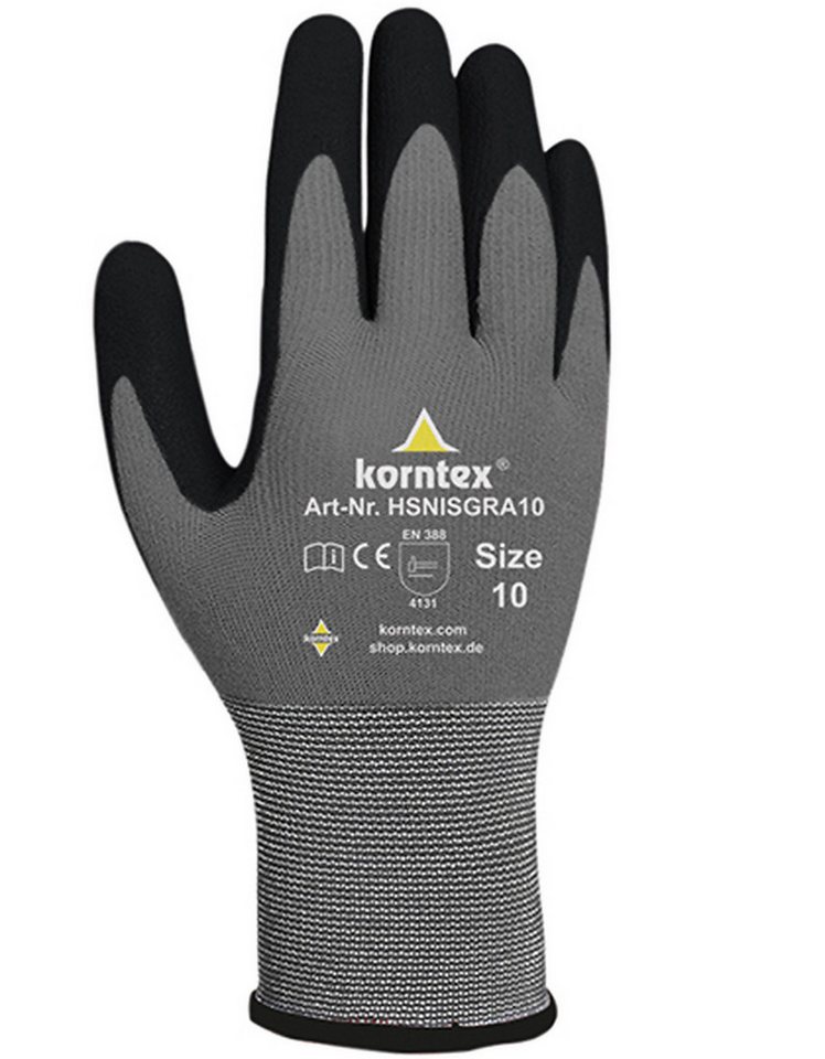 korntex Arbeitshandschuhe Elastic Nitrile Foam Gloves Izmir von korntex