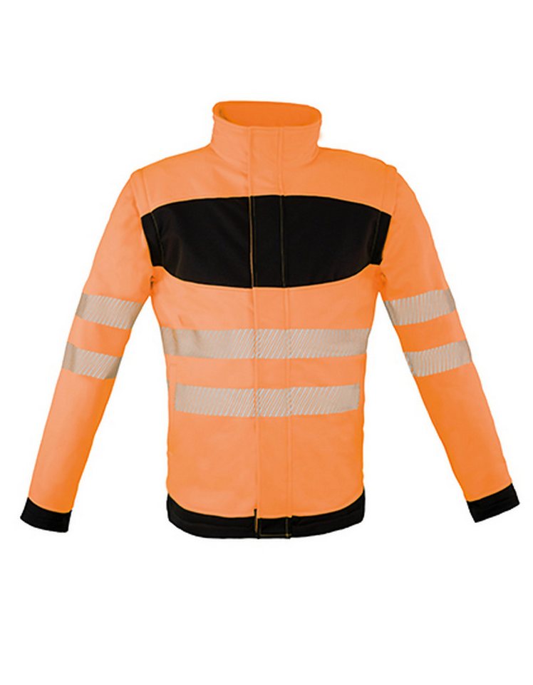 korntex Outdoorjacke EOS Hi-Vis Workwear Softshell Jacket With Printing Area von korntex