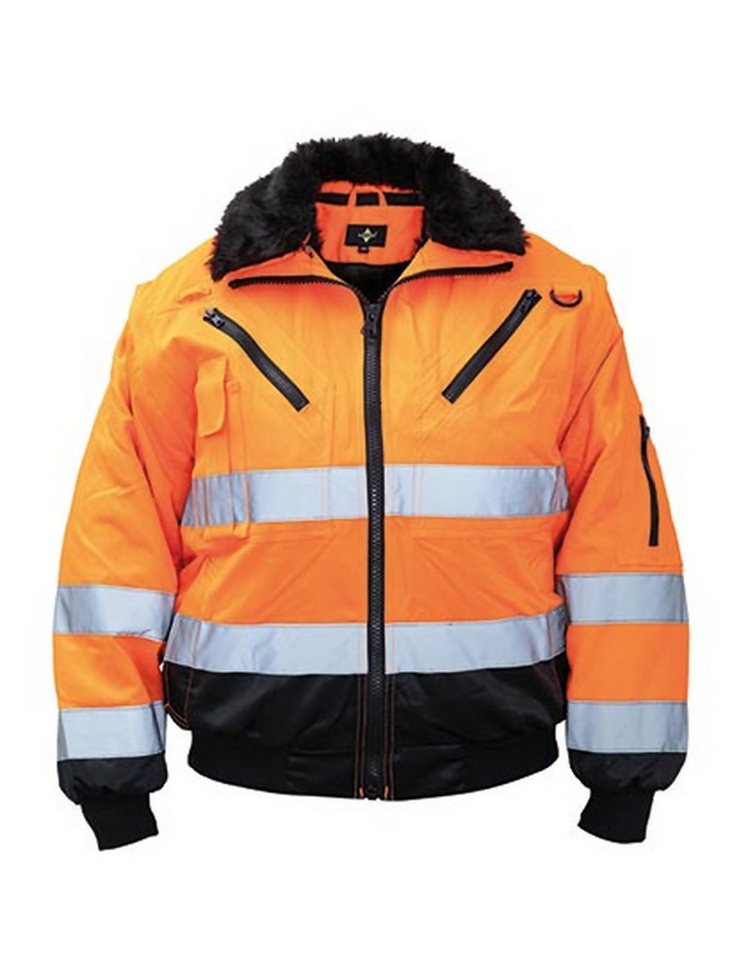 korntex Outdoorjacke Robust 4-in-1 Hi-Vis Pilot Jacket Oslo von korntex