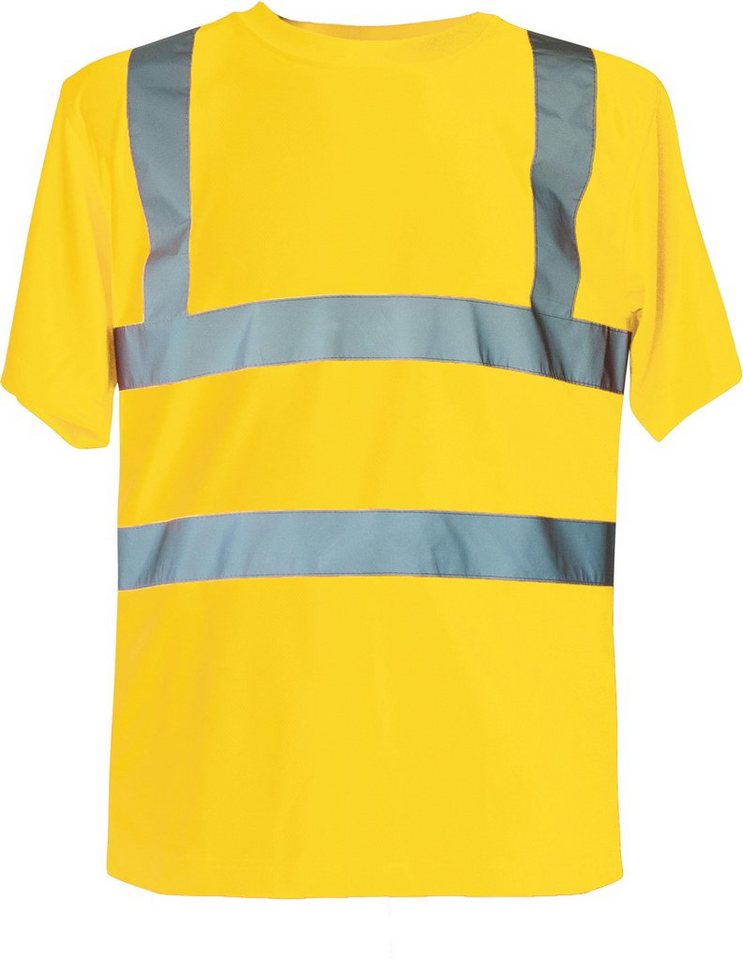 korntex Warnschutz-Shirt Herren Hi-Viz Workwear Arbeits T-Shirt EN ISO 20471 von korntex