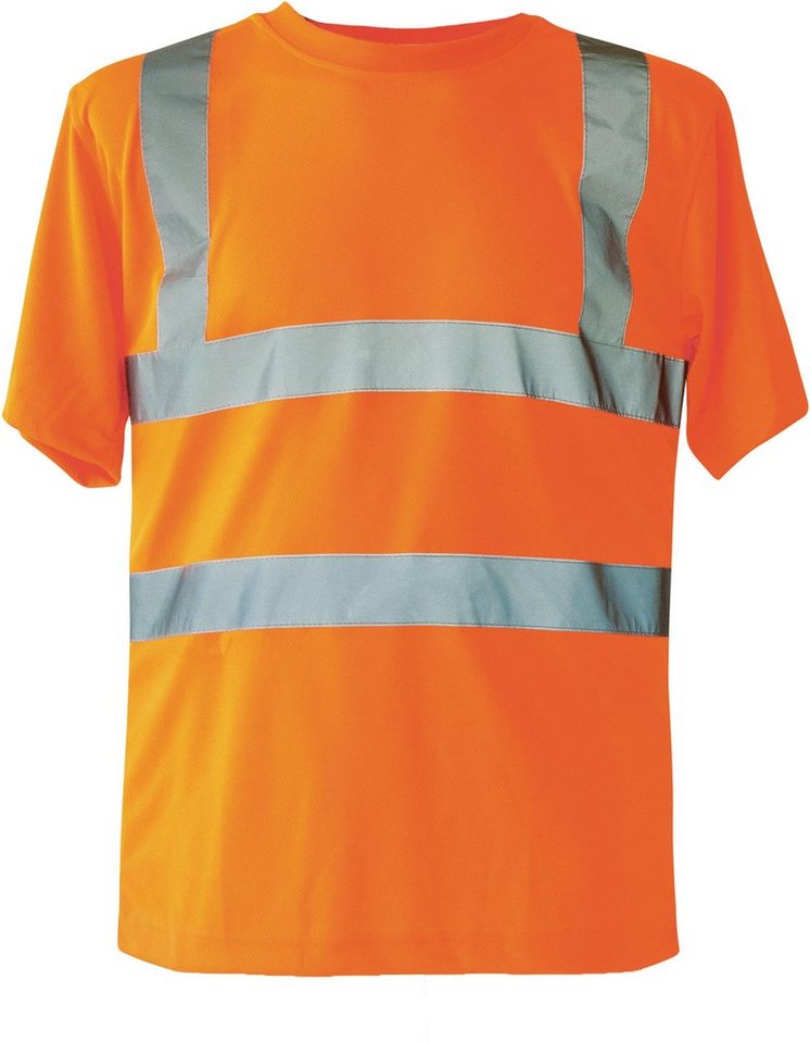 korntex Warnschutz-Shirt Herren Hi-Viz Workwear Arbeits T-Shirt EN ISO 20471 von korntex