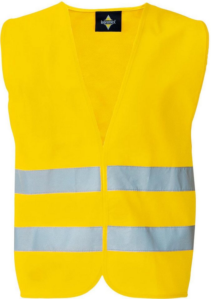 korntex Warnweste Basic Safety Vest in a Pouch "Mannheim" XL von korntex