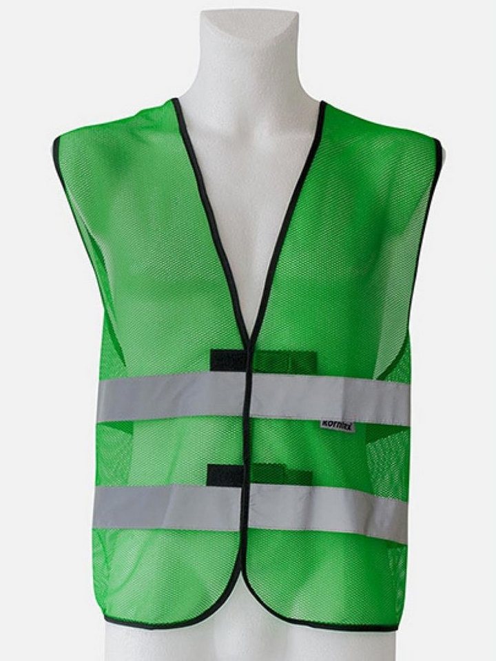 korntex Warnweste Herren Mesh-Weste mit Reflektoren von korntex