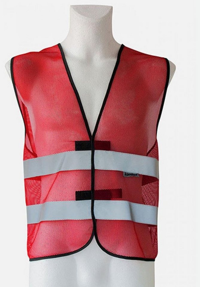 korntex Warnweste Herren Mesh-Weste mit Reflektoren von korntex