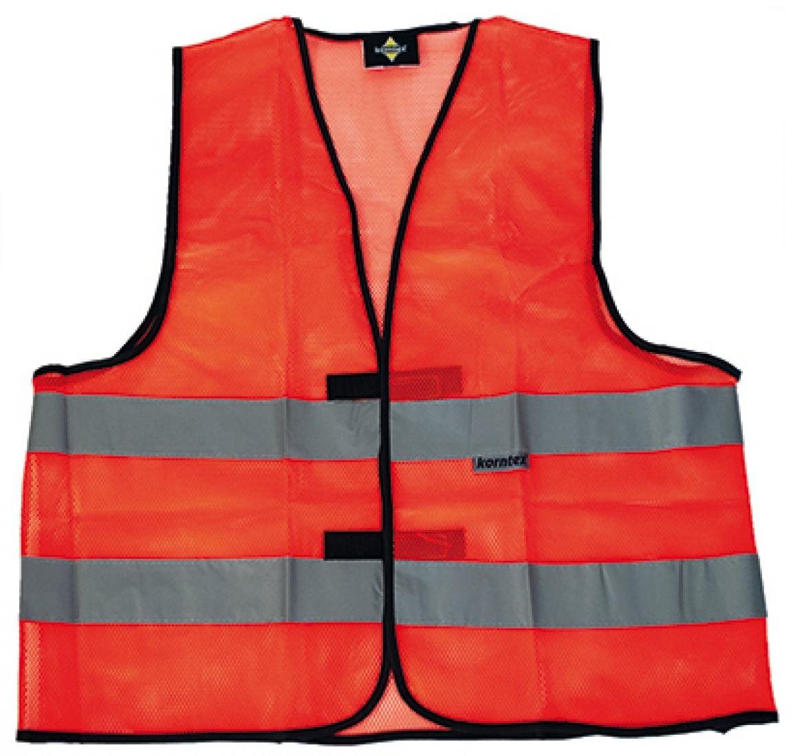korntex Warnweste Herren Mesh-Weste mit Reflektoren von korntex