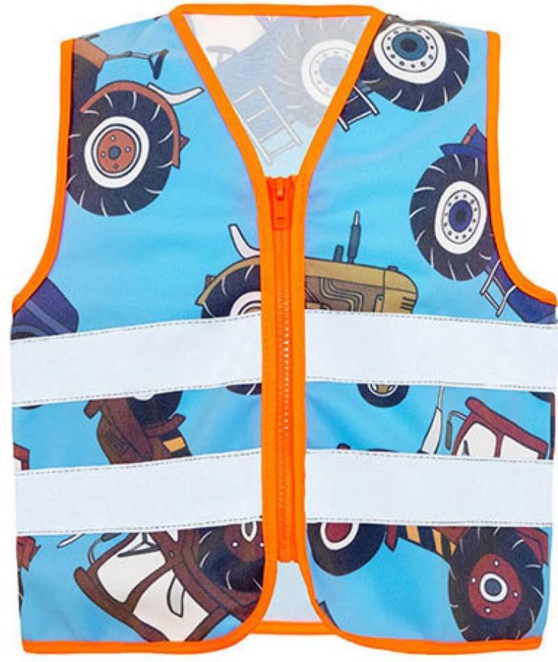 korntex Warnweste Kinder Safety Vest Action Working Heroes CO² Neutral von korntex