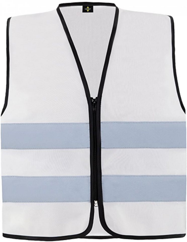 korntex Warnweste Safety Vest With Zipper Warnweste von korntex