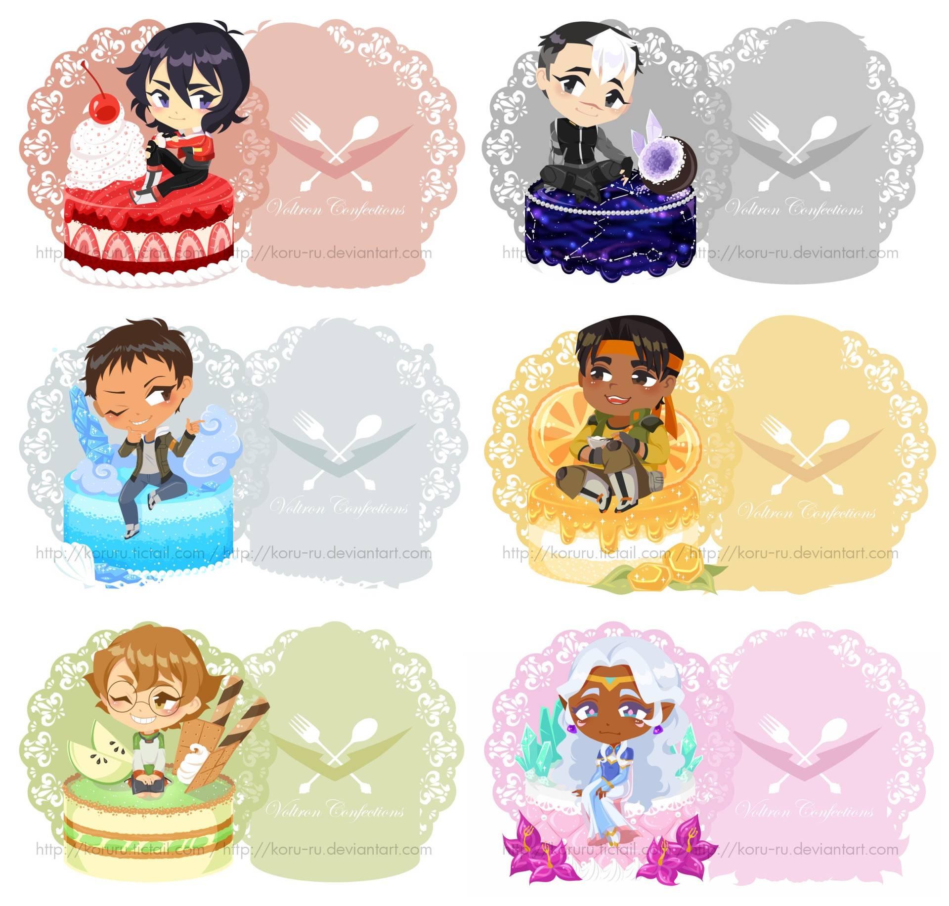Vld Kuchen-Anhänger Vld Kuchen-Anhänger von koruhime