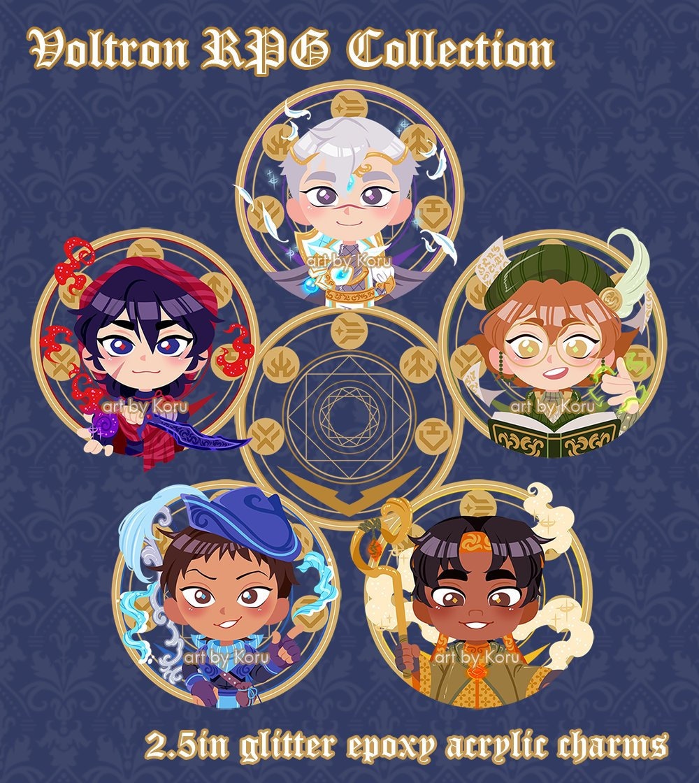 Vld Rpg Collection Acryl Charm Anhänger Vld Rpg Collection Acryl Charm Anhänger von koruhime