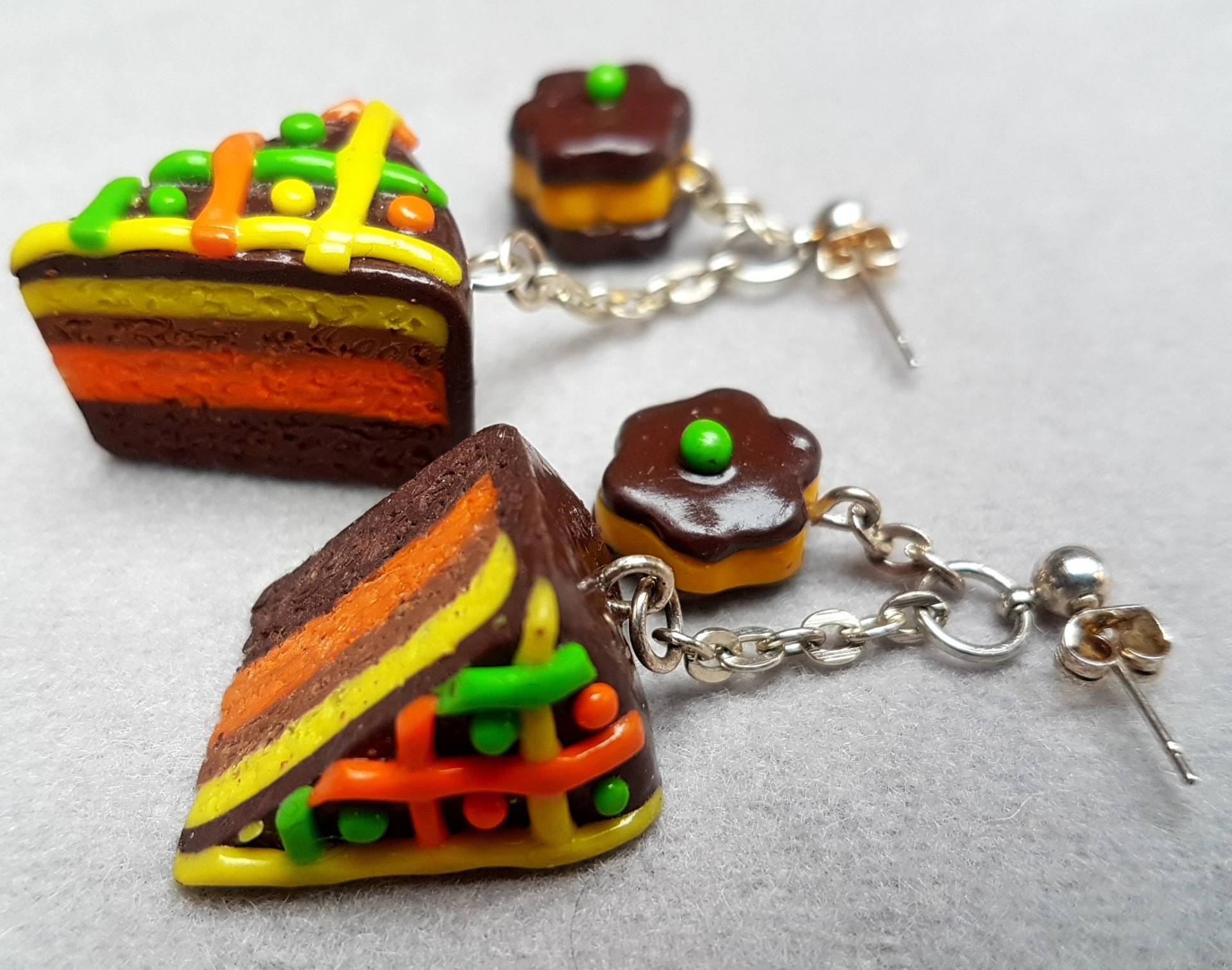 Schokoladenkuchen - Polymer Clay Schokoladenkuchen - Polymer Clay von korutarinat