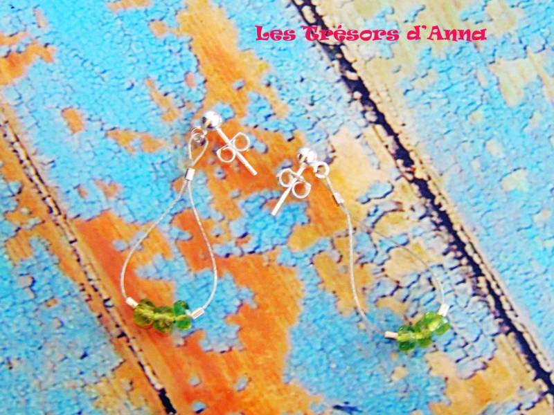 925 Silber Ohrringe Peridot-steinen von koszalin