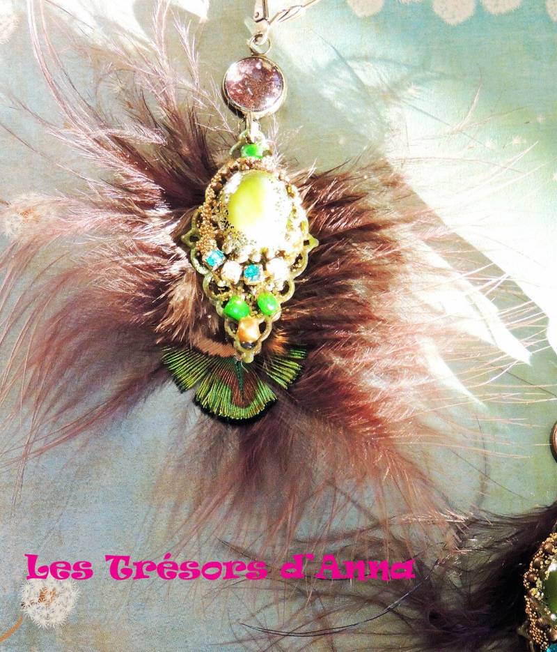 Pistazien Und Schokolade "Echten Opal Ohrringe Pistazien Und Schokolade "Echten Opal Ohrringe von koszalin