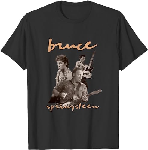 Admit Men's Bruce-Springsteen Retro Vintage T-Shirt(Large) von kouxi