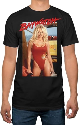 Baywatch Cj Parker Mens Round Neck T-Shirts Short Sleeve T-Shirt(X-Large) von kouxi