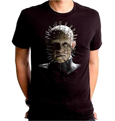 Hellraiser Pinhead Hell on Earth Horror Movie Halloween T-Shirt badhabitmerch Black(XX-Large) von kouxi