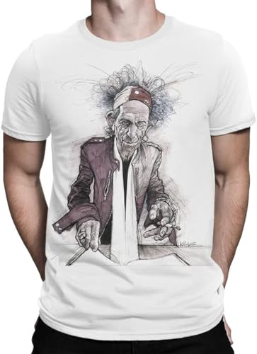 Keith Richards Art T-Shirt(X-Large) von kouxi