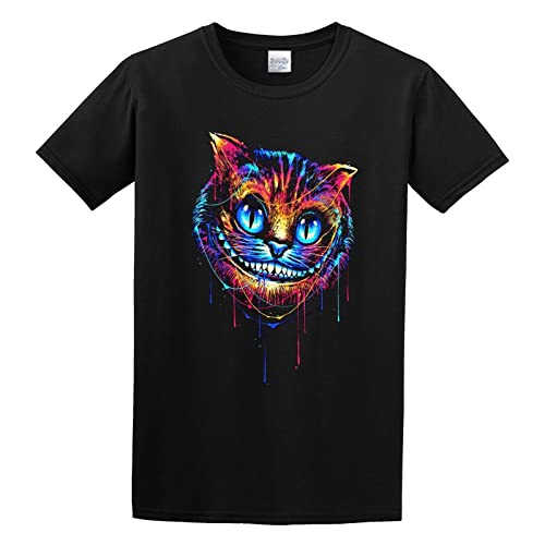 Men's Colorful Cat Men's T-Shirt(Medium) von kouxi