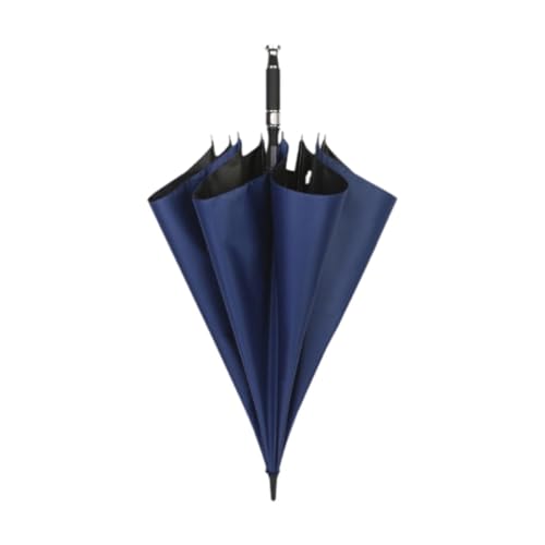Regenschirm Großer Stockschirm für Reisen Outdoor Camping Wandern Frauen, Blau von kowaku