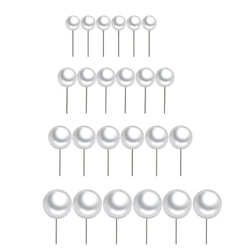 kowaku Damen Perlenohrringe Set in verschiedenen Größen, 3-6mm Kugel Ohrstecker Bundle von kowaku