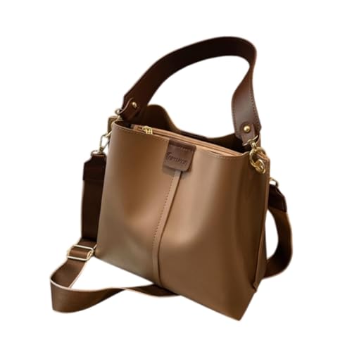 kowaku Damen-Umhängetasche, Trendige Schultertasche, Hobo-Tasche für den Urlaub, Pendeln, Arbeit, Khaki von kowaku