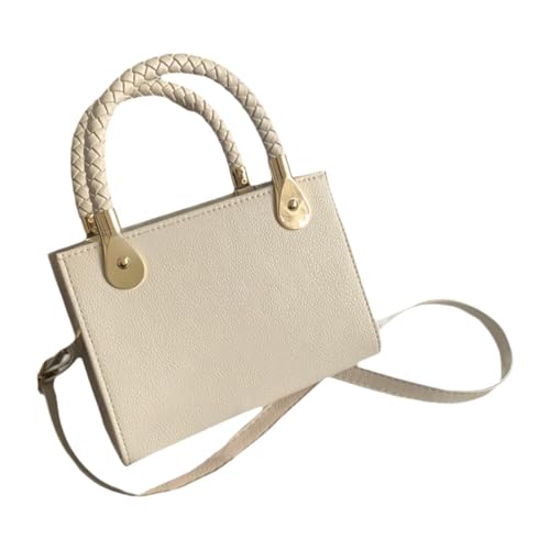 kowaku Damen Umhängetasche Umhängetasche für Urlaub, Party, Outdoor, Straße, Beige von kowaku