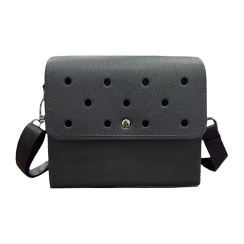 kowaku Eva Beach Bag Lady Einfache Klappe Geldbeutel für Geburtstagsgeschenk Reisen Urlaub Bootstour, Schwarz von kowaku